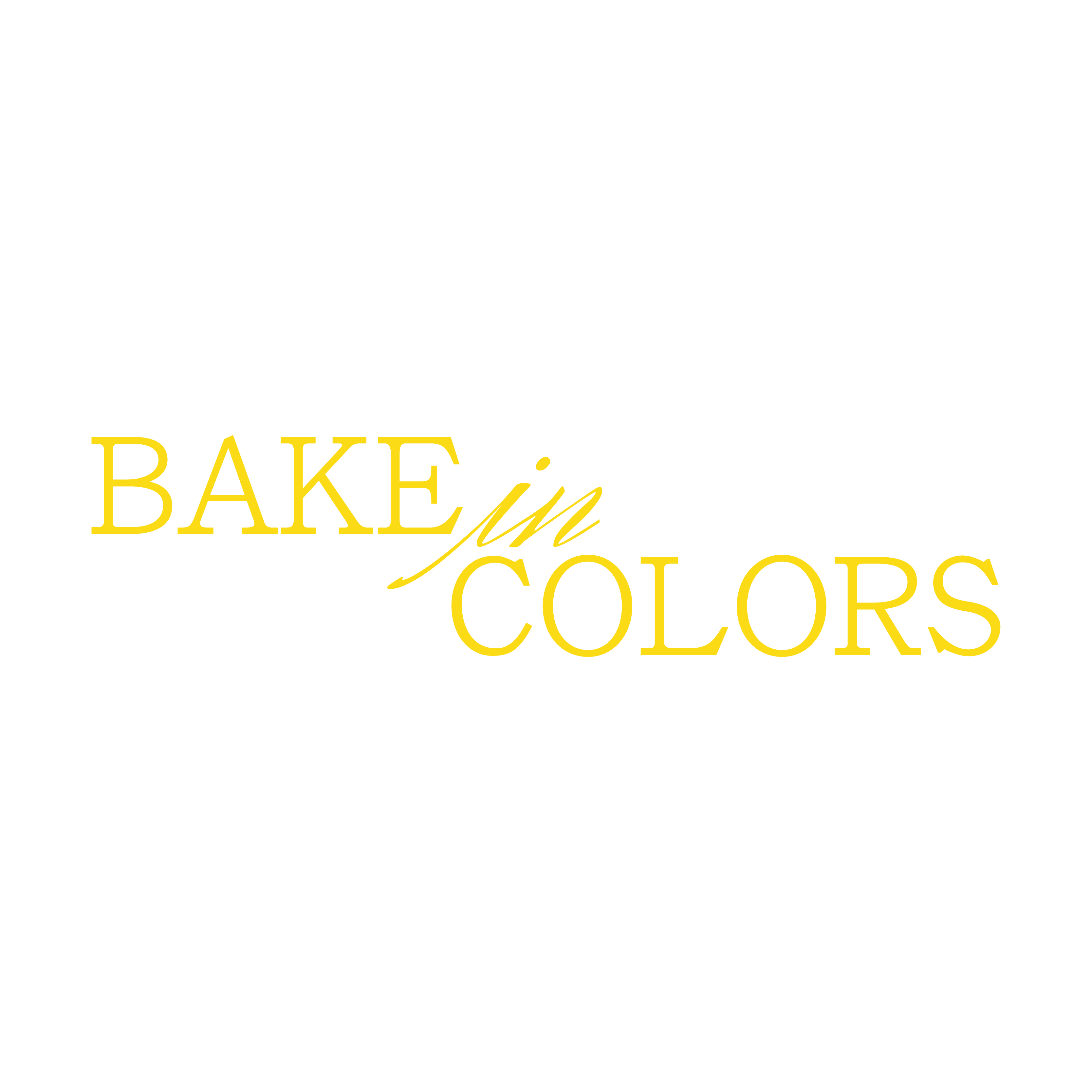 Logo Bake in Colors